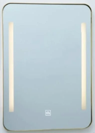 Gương đèn led hình chữ nhật viền nhôm Đình Quốc ĐQ 99902 (600x800mm)