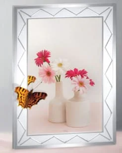 Gương trang trí hoa văn viền Đình Quốc ĐQ 2221(450x600mm)