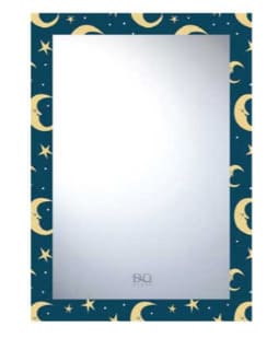 Gương trang trí hoa văn viền Đình Quốc ĐQ 4882 (500x700mm)