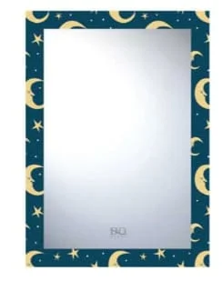 Gương trang trí hoa văn viền Đình Quốc ĐQ 4882 (600x800mm)