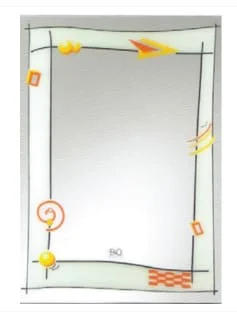 Gương phòng tắm hình chữ nhật Đình Quốc ĐQ 7107 ( 500x700mm)