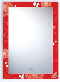 Gương trang trí hoa văn viền Đình Quốc ĐQ 99907 (450x600mm)