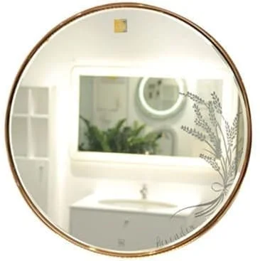 Gương viền khung inox Đình Quốc ĐQ 63002 (700x700mm)