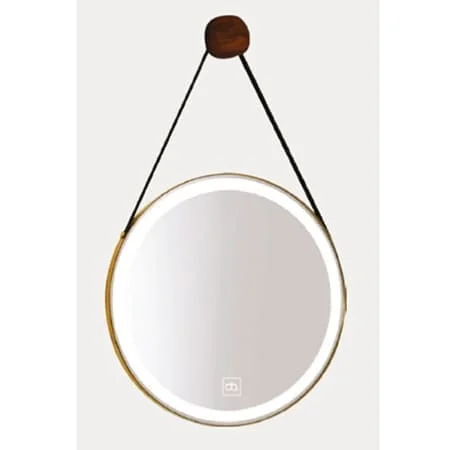 Gương dây da cảm ứng đèn led Đình Quốc ĐQ 69016B (600x600mm) 