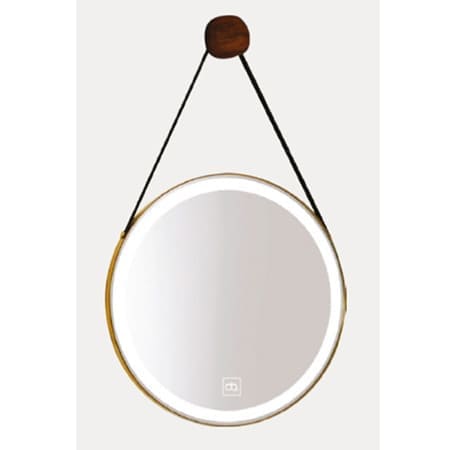 Gương dây da cảm ứng không đèn Đình Quốc ĐQ 69016C (600x600mm) 