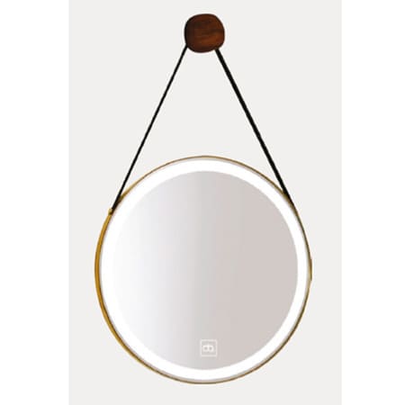 Gương dây da cảm ứng không đèn Đình Quốc ĐQ 69016D (700x700mm)