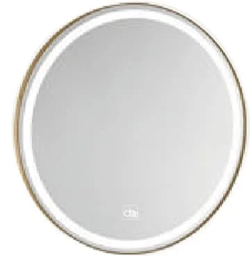 Gương tròn đèn led cảm ứng Đình Quốc ĐQ 69018D (500x500mm) 