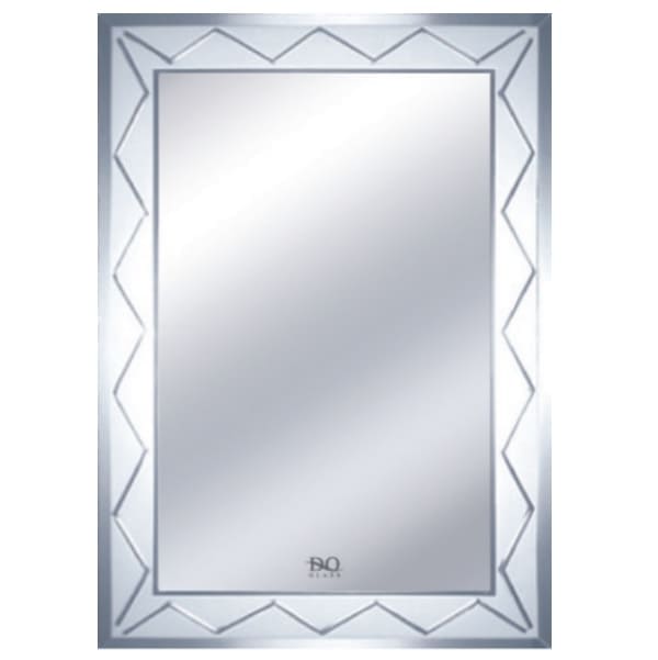 Gương phòng tắm hình chữ nhật Đình Quốc ĐQ 8108(500x700mm) 