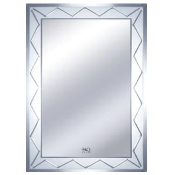 Gương phòng tắm hình chữ nhật Đình Quốc ĐQ 8108(500x700mm)