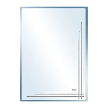 Gương phòng tắm trang trí Đình Quốc ĐQ 4122 (500x700mm) 