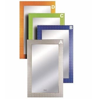 Gương phòng tắm trang trí Đình Quốc ĐQ 9131 (500x700mm) 