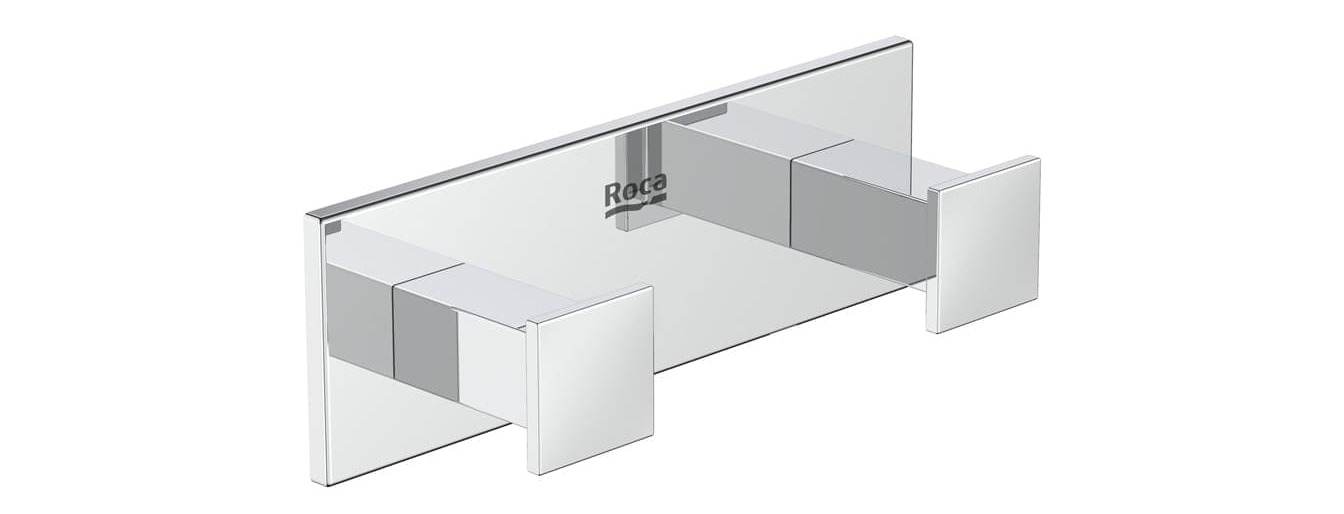 Móc áo đôi kim loại Roca A817602C00