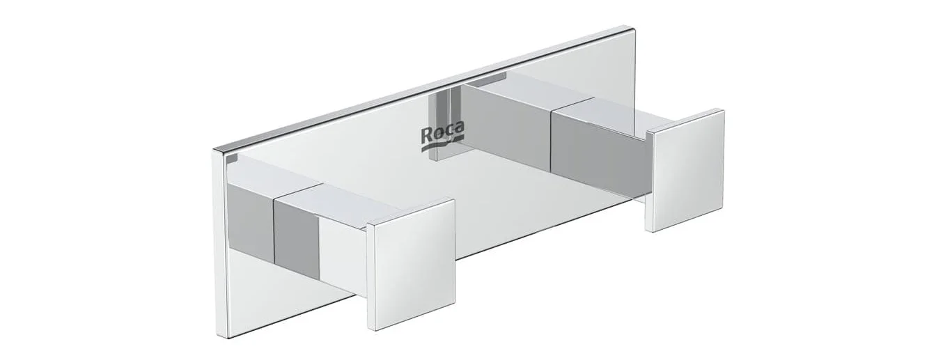 Móc áo đôi kim loại Roca A817602C00