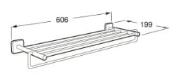 Bản vẽ kỹ thuật Giàn vắt khăn Roca Victoria A816780001
