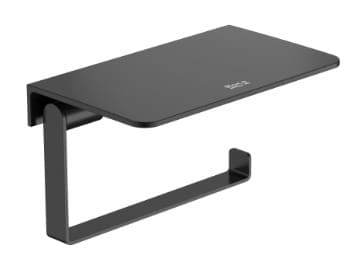 Lô giấy vệ sinh màu đen vuông Hotels Roca A817612C40