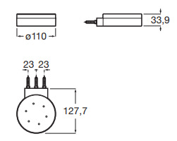 Bản vẽ kỹ thuật Kệ xà phòng Roca Hotels A817591C00