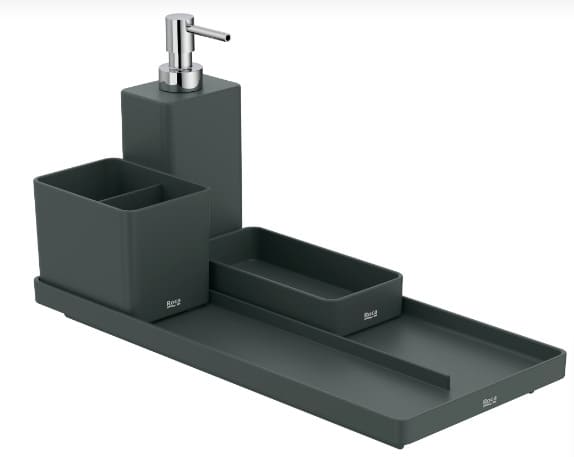 Kệ để đồ đặt bàn màu đen Roca A817670C70