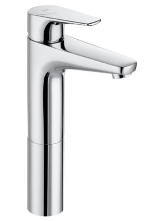 Vòi Chậu Rửa Mặt Nóng Lạnh Cổ Cao Roca Atlas A5A3790C0N