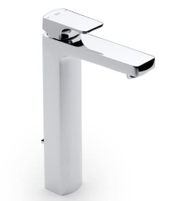 Vòi Chậu Rửa Mặt Nóng Lạnh Thân Cao Roca Escuadra A5A3401C00