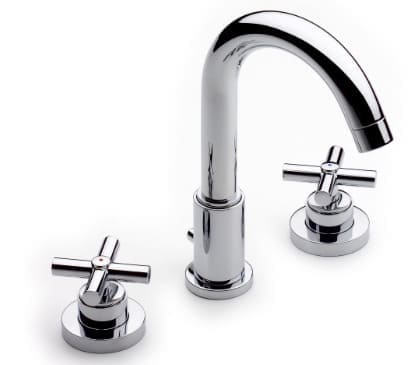 Vòi Chậu Rửa Mặt Nóng Lạnh Thân Cao 3 Lỗ Roca loft Z5A4443C0N