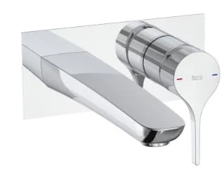 Vòi chậu rửa mặt nóng lạnh âm tường Roca Atlas A5A353AC00 A525220603