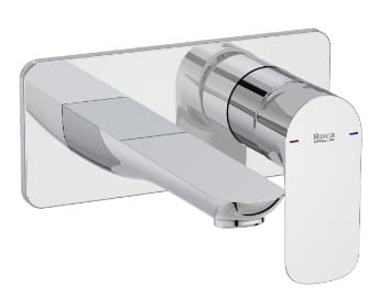 Vòi chậu rửa mặt nóng lạnh âm tường Roca Atlas A5A356EC00 A525220603