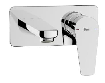 Vòi chậu rửa mặt nóng lạnh âm tường Roca Atlas A5A3590C00 A525220603