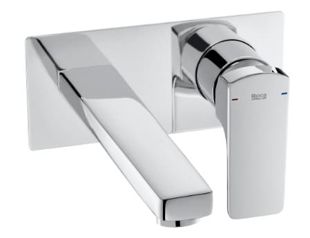 Vòi chậu rửa mặt nóng lạnh âm tường Roca Atlas A5A3L20C00 A525220603