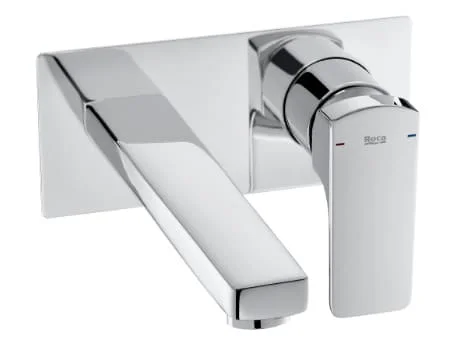 Vòi chậu rửa mặt nóng lạnh âm tường Roca Atlas A5A3L20C00 A525220603