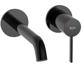 Vòi chậu rửa mặt âm tường Roca Ona A5A359ECN0 A5E3501CN0