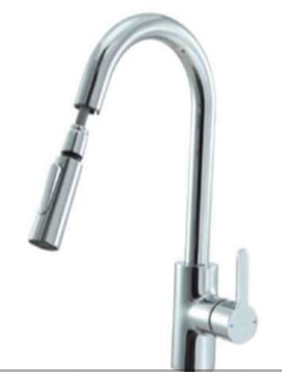 Vòi rửa bát nóng lạnh dây rút Roca Mencia A5A8109C0N