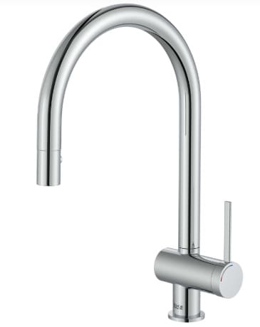 Vòi rửa bát nóng lạnh dây rút Roca Ona A5A811FC0N