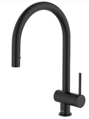 Vòi rửa bát nóng lạnh dây rút Roca Ona A5A811FNBN