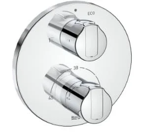 Bộ trộn sen âm nhiệt độ T 1000 Roca A5A0D09C0N