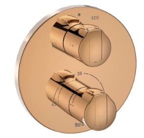 Bộ trộn sen âm nhiệt độ T 1000 Roca A5A0D09RG0 A525869403 