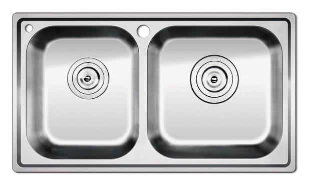 Chậu rửa bát 2 hố lệch Roca Z87N120760