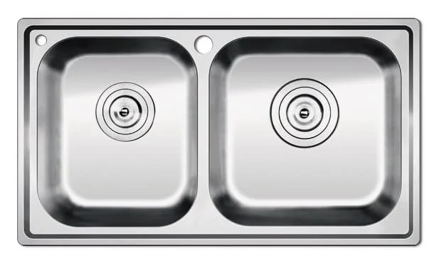 Chậu rửa bát 2 hố lệch Roca Z87N120760