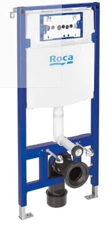 Két nước âm tường kèm khung Roca Duplo A8900700CE