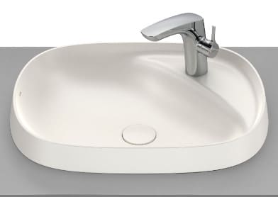 Chậu lavabo nửa âm bàn Beyond Roca A3270B6650
