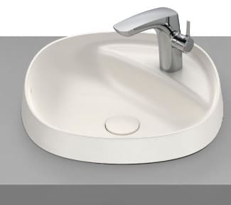 Chậu lavabo nửa âm bàn Beyond Roca A3270B7650