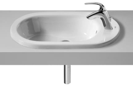 Chậu lavabo dương vành Meridian-N Roca A32724E000