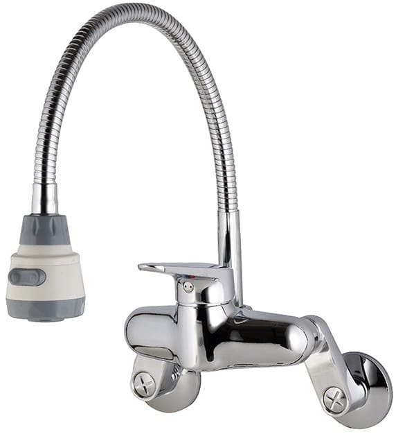 Vòi rửa bát nóng lạnh gắn tường Mirolin MK503