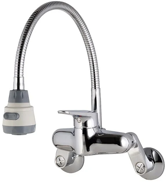 Vòi rửa bát nóng lạnh gắn tường Mirolin MK503