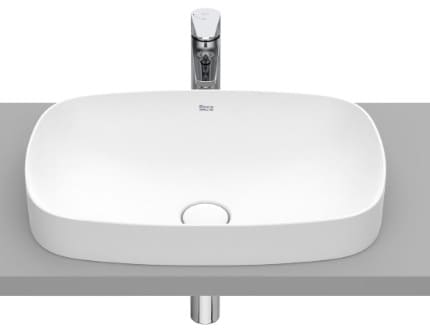 Chậu lavabo bán âm Tây Ban Nha Inspira Soft Roca A327504620