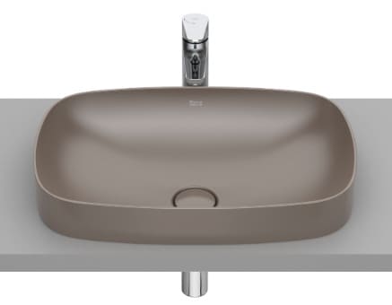 Chậu lavabo bán âm Tây Ban Nha Inspira Soft Roca A327504660