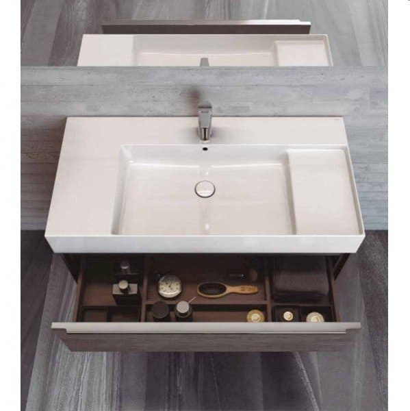 Chậu lavabo dương bàn Tây Ban Nha Inspira Roca A32752A660