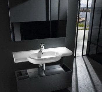 Chậu lavabo treo tường Tây Ban Nha Meridian Roca A32724D000