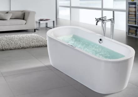 Bồn tắm massage đặt sàn 1.7m Palma Roca A26N012000