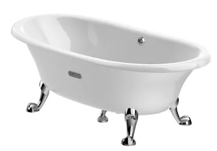 Bồn tắm đứng có chân cổ điển 1.7m Newcast Roca A233650007