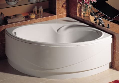 Bồn tắm xây đăt góc massage 1.3m Genova Roca A247420001